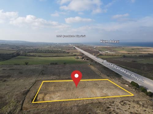 ÇANAKKALE BURSA ASFALTIN 43m CEPHE TİC + KONUT İMARLI ARSA