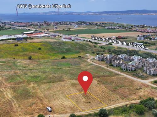 313M² YERİ YÜKSEKTE HEMEN İNŞAAT YAPILABİLİR HARİKA MANZARALI SATILIK ARSA