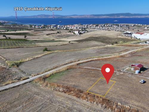 250m² SATILIK ARSA ÇANAKKALE LAPSEKİ EN GÜZEL MANZARALI YERİ