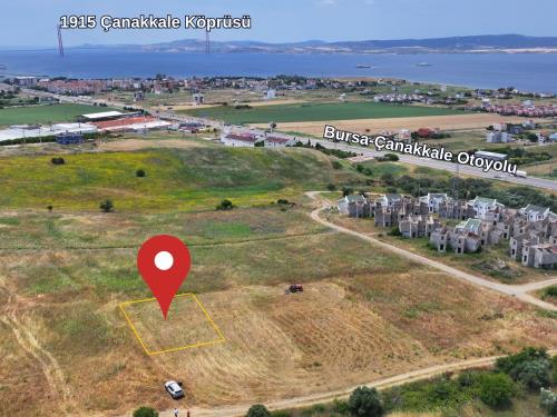 391M² YERİ YÜKSEKTE HEMEN İNŞAAT YAPILABİLİR HARİKA MANZARALI SATILIK ARSA