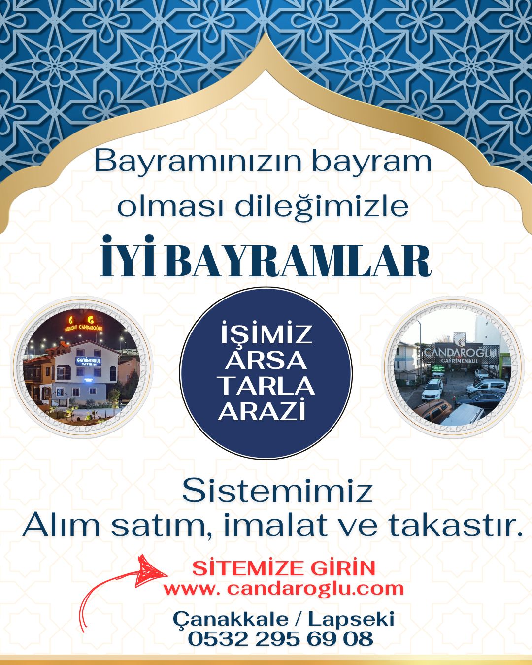 İŞİMİZ ARSA TARLA ARAZİ 